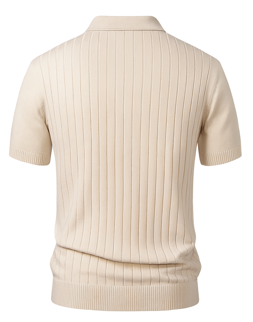Classic Knit Polo Shirt Premium