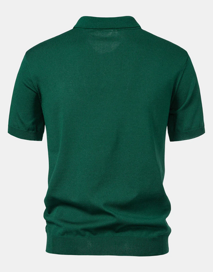 Classic Knit Polo Shirt Premium