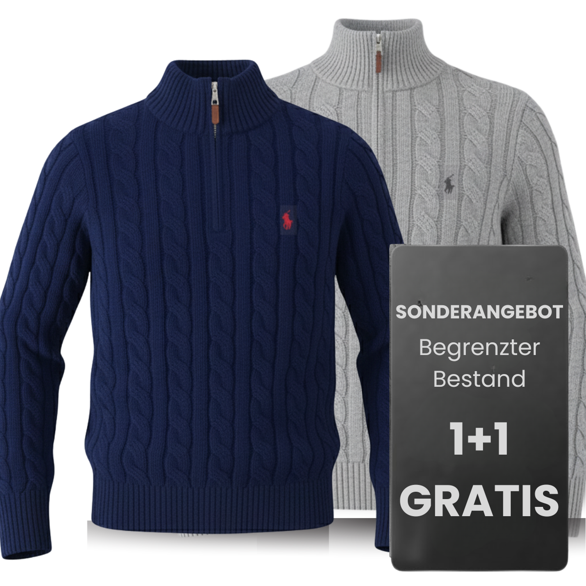 Cashmere Cable Sweater (SALE) – 1 Kaufen, 2 Erhalten