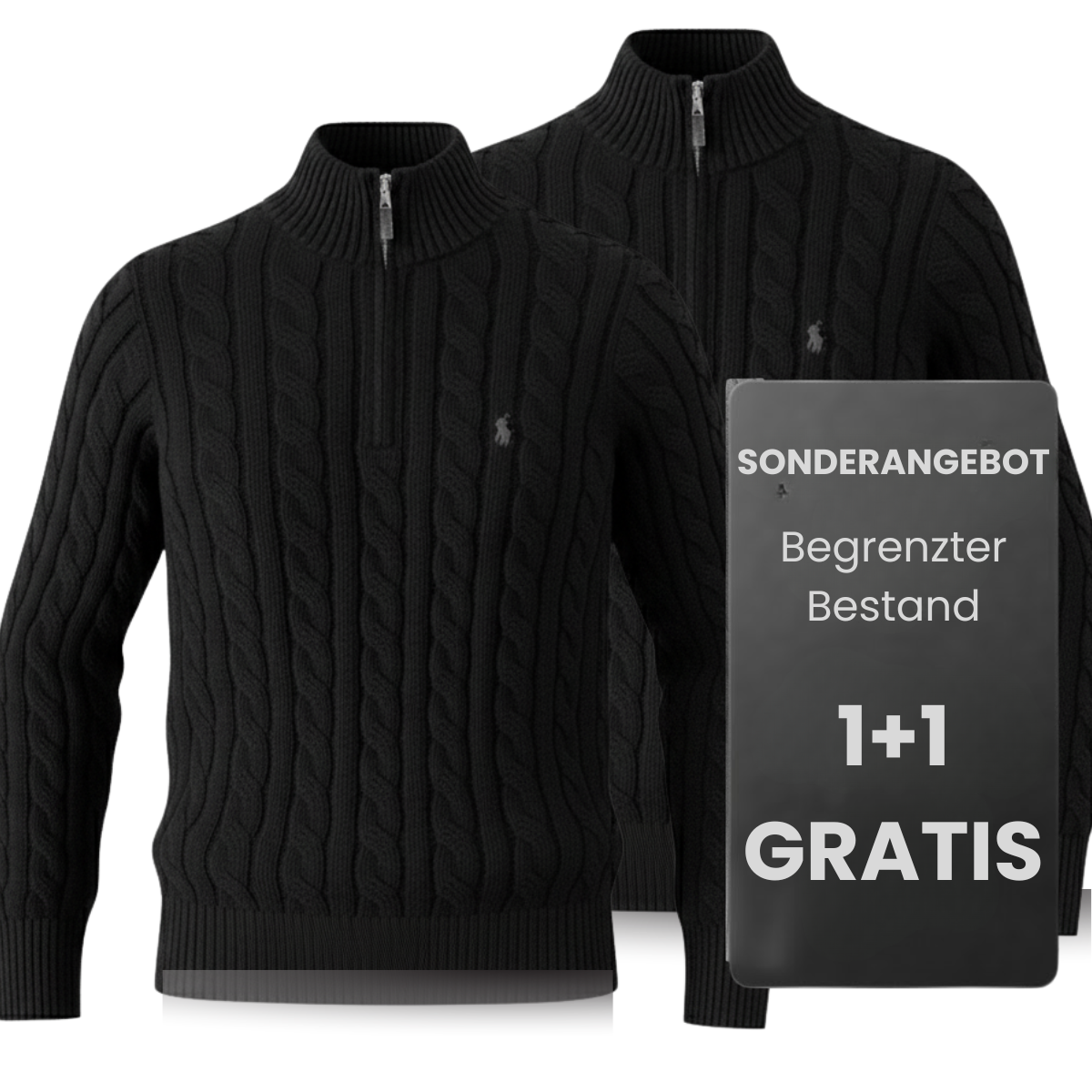 Cashmere Cable Sweater (SALE) – 1 Kaufen, 2 Erhalten