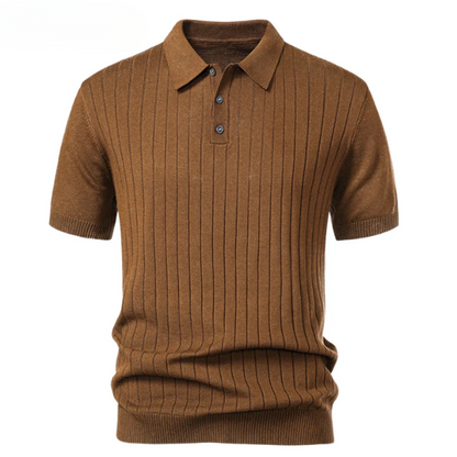 Classic Knit Polo Shirt Premium